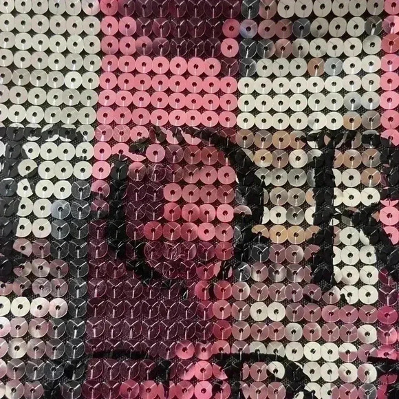 Victoria’s Secret sparkle canvas tote. - Picture 3 of 3